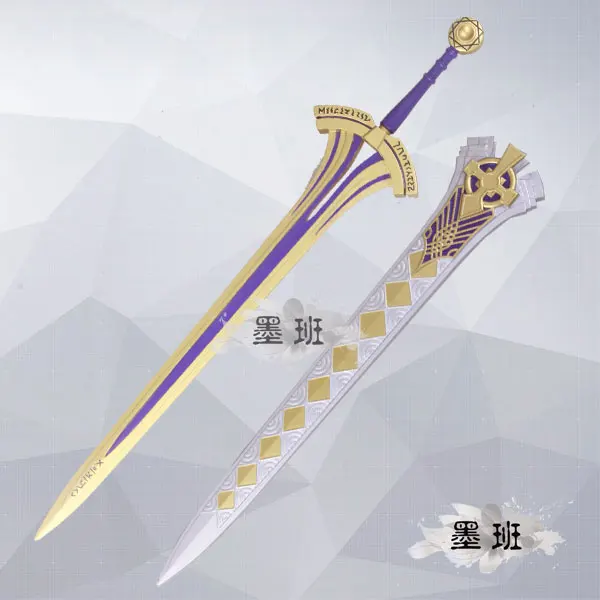 Saber Arthur Pendragon Excalibur Sword Fate/Grand Order FGO Cosplay Props Weapons Sword Halloween Carnival Party Event Stage