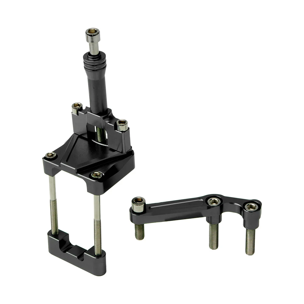 سوير تعديل الدراجة النارية حجم التيتانيوم المضادة للاهتزاز رئيس استقرار الاتجاه التخميد قوس صالح لكاواساكي نينجا 300