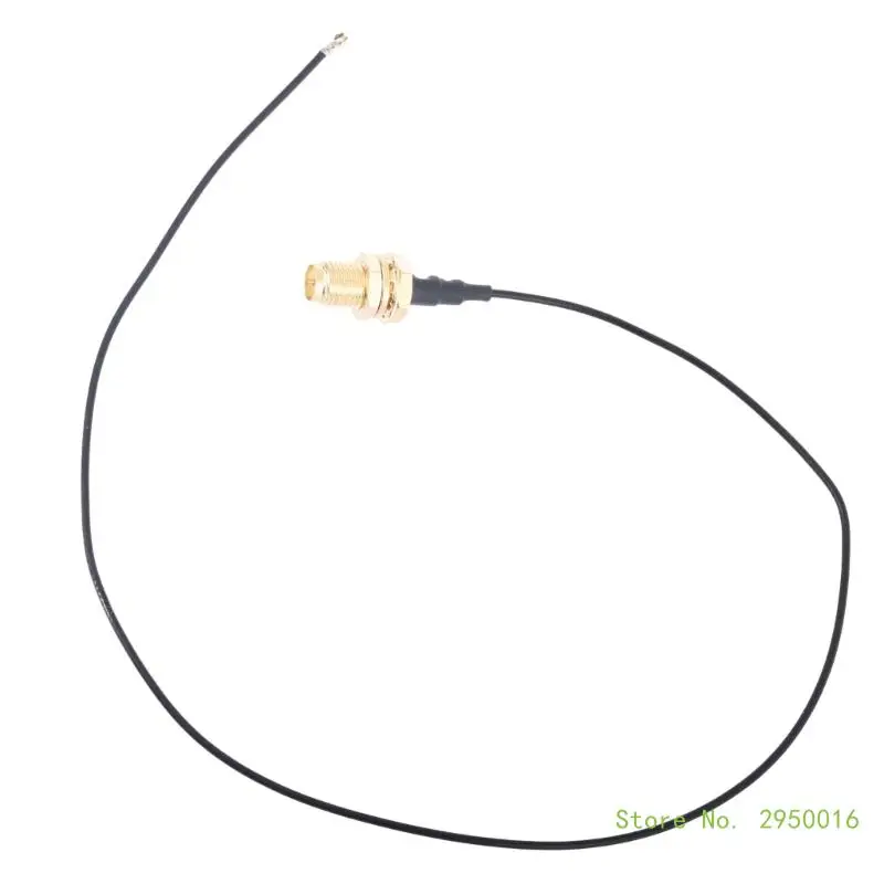 30cm IPEX 4 MHF4 to RP-SMA 0.81mm RF Pigtail Cable Antenna For M.2 WiFi Card AX210 AX200 9260NGW 8260NGW 8265NGW