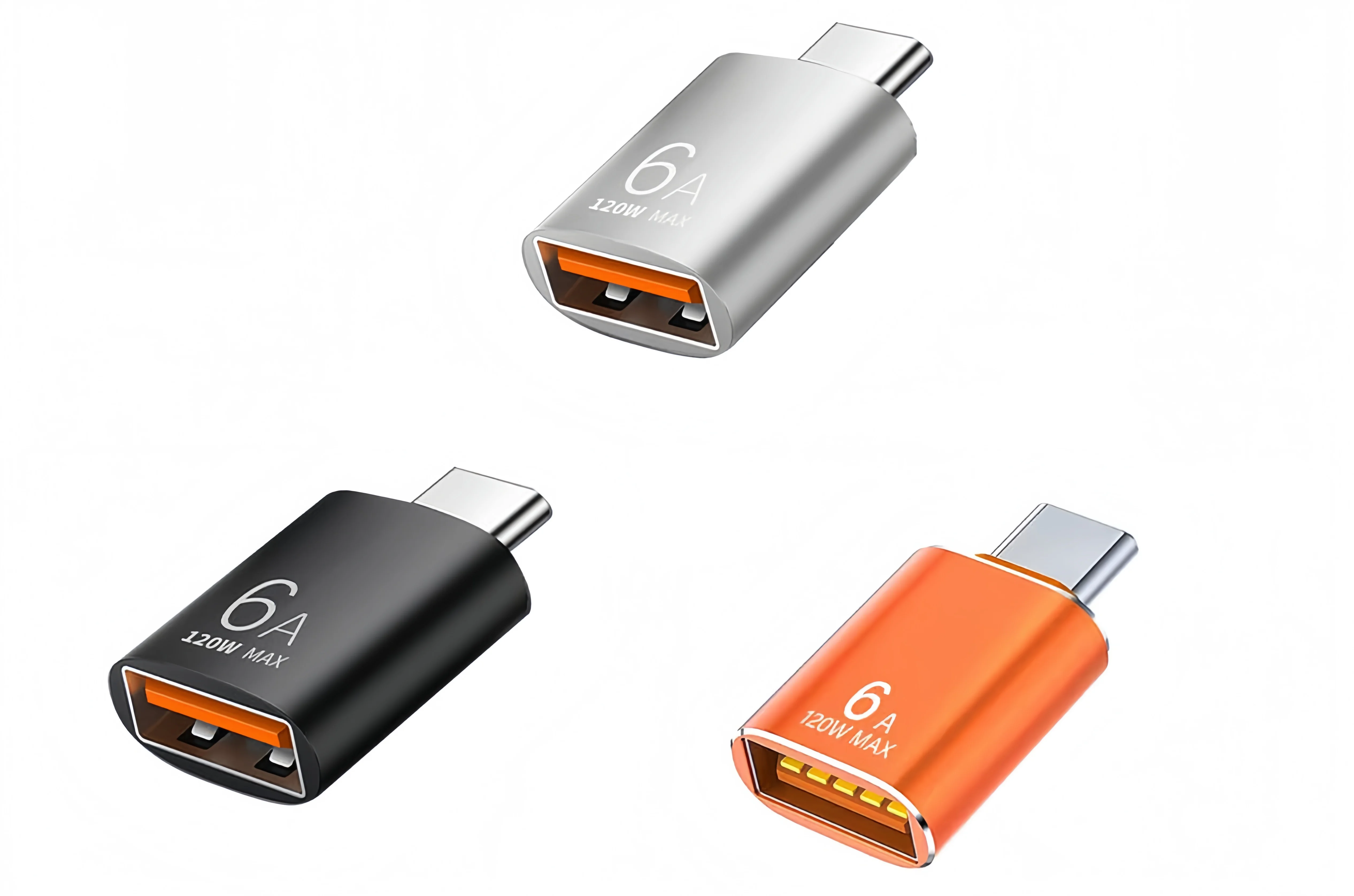 

USB 3.0 Type-C OTG Adapter Type C USB C Male To USB Female 6A Fast Charging Data Transfer For PC Laptop Xiaomi Samsung Adapte