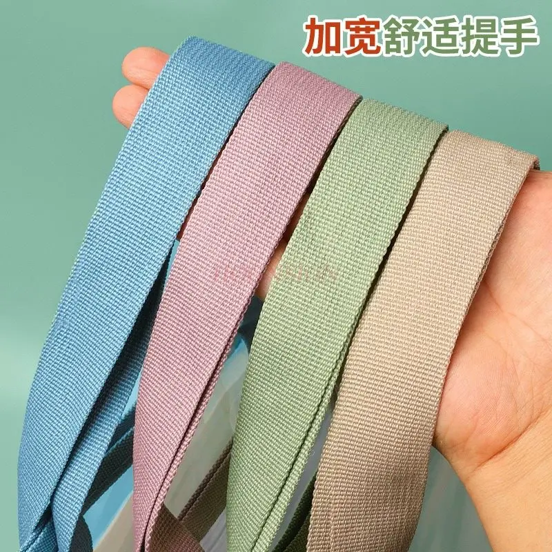 A4 Handheld Subject Bag Folder High Appearance Transparent File Pack Large Capacity Paper Storage