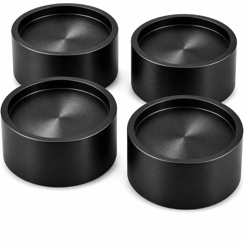 New 2/4 Pack Stove Leg Extensions 3/4 Inch Lift for Uneven Stove Oven & Range Legs, Heavy Duty Non-Slip Appliance Riser Pads