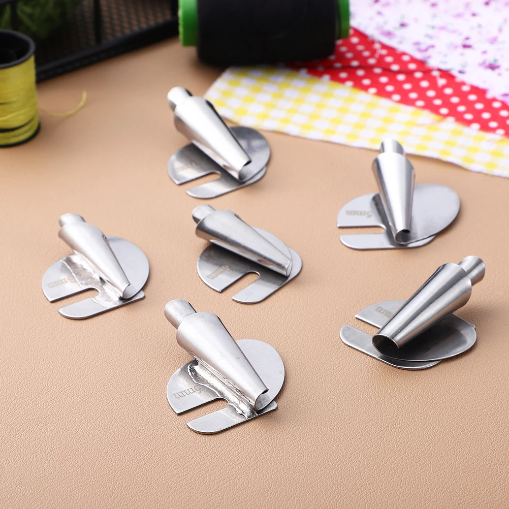 

3 Pcs Sewing Presser Feet Rolled Stainless Steel Hemmer Foot Roller Major