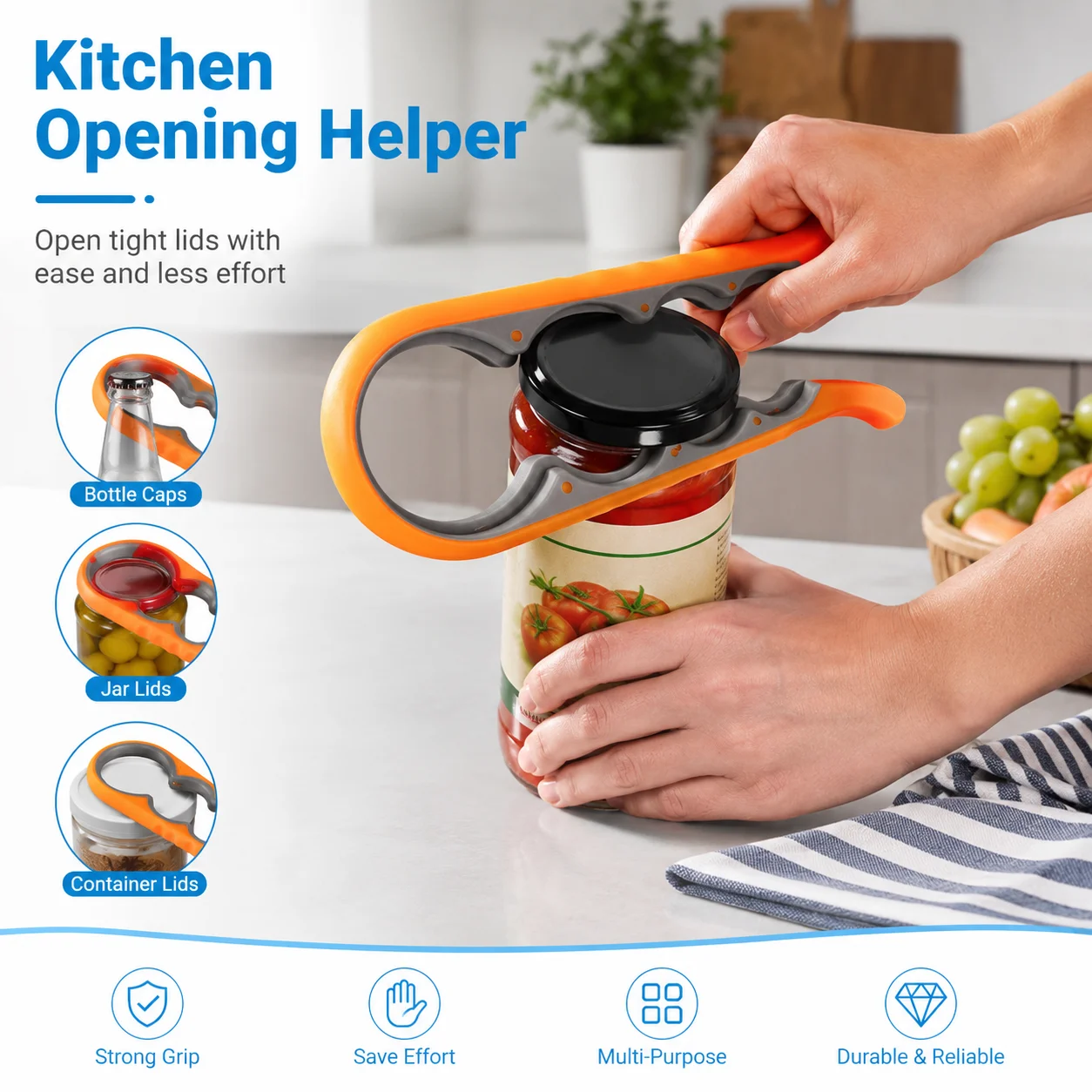 1PC Kitchen Jar Opener Multi S - đánh giá và giá Kitchen Gadgets Jar Openers