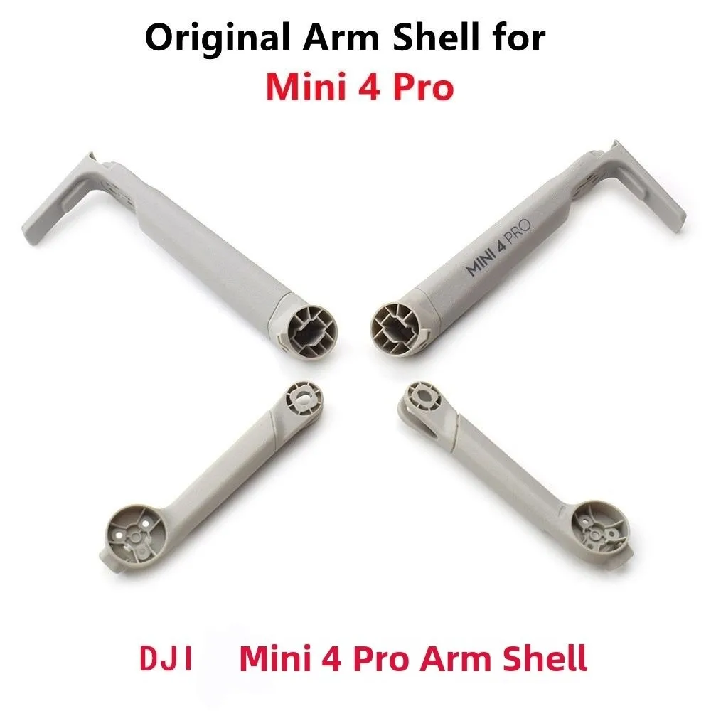 Plastic Original Motor Arm 2-channel White Left Right Front Rear Arm Shaft Repair Parts Full Half Arm Shell For DJI Mini 4 pro
