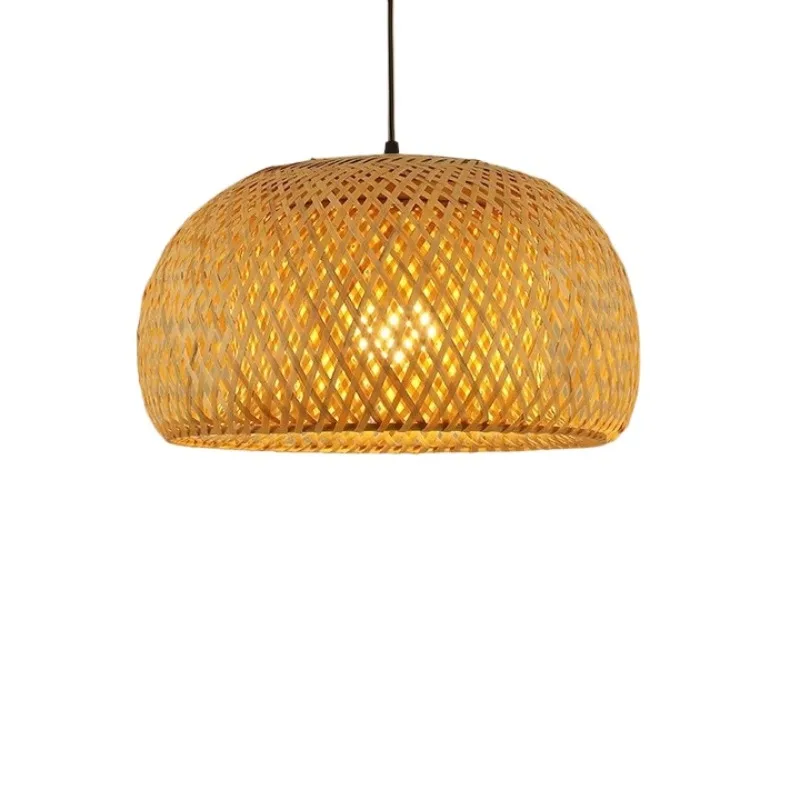 

Bamboo chandelier bamboo rattan Chinese retro Zen creative lighting restaurant dining tea room bed and breakfast lampshade