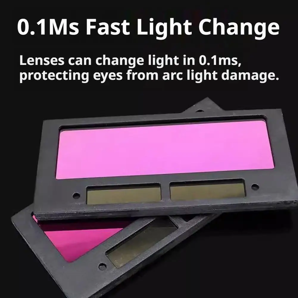 Auto Darkening Welding Lens Solar Darkening Lens Powered Welding Helmet Goggles Welder Mask Glass ﻿