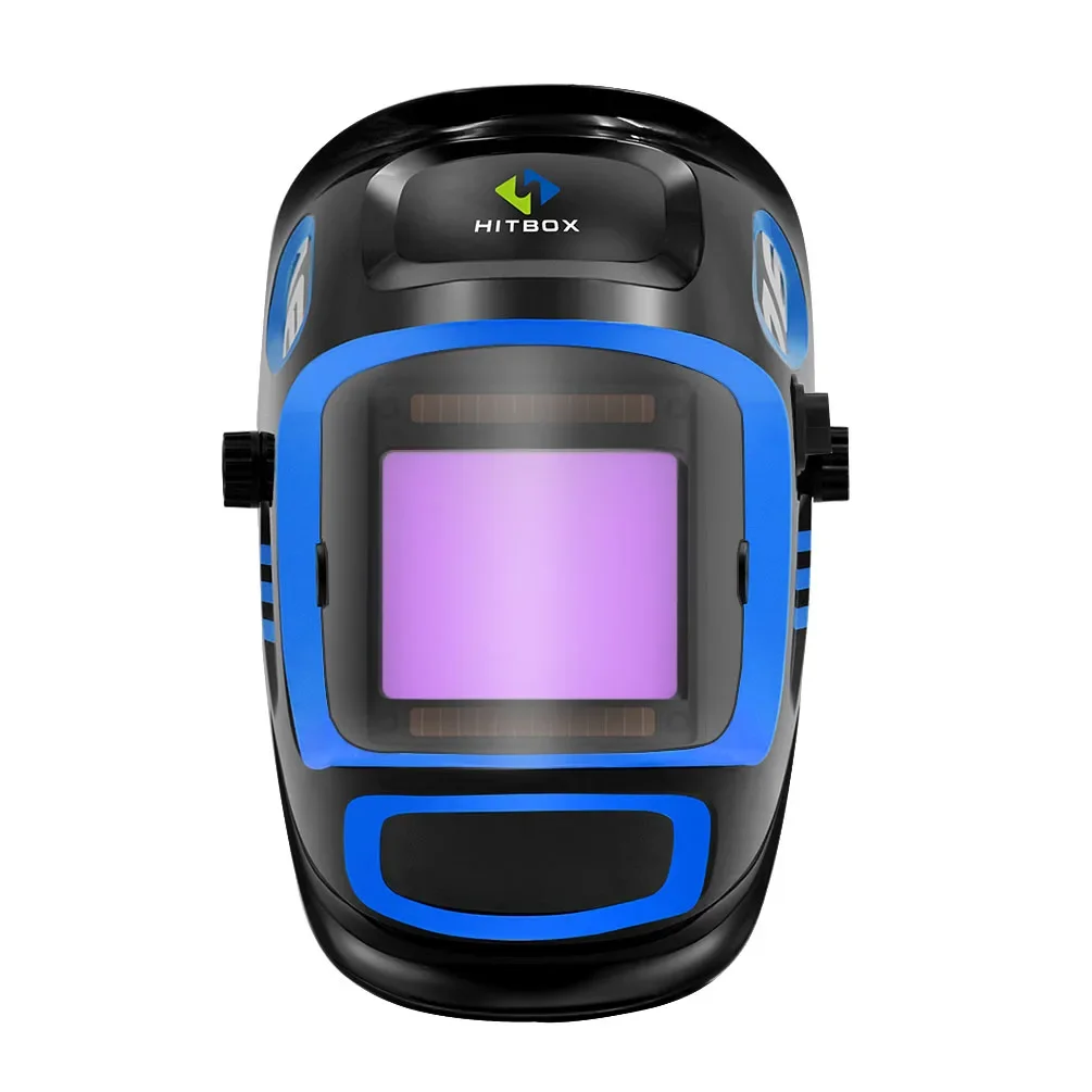 HITBOX Welding Helmet LY800F True Color Extra Large View Solar Auto Darkening Welder