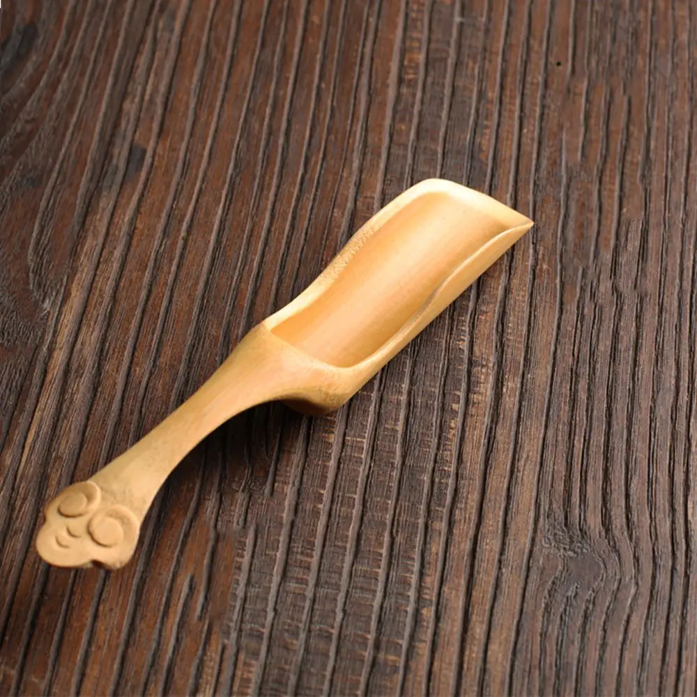 

To Clean Not Easily Deformed Retro High Temperature Resistance Durable Practicality Tea Shovel Teaspoon Tea Spatula Tea Set