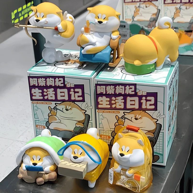 

Hot Chai Goji Berry Life Diary Series слепая коробка Guess Bag Mystery Box игрушки куклы милые аниме фигурки настольные украшения G