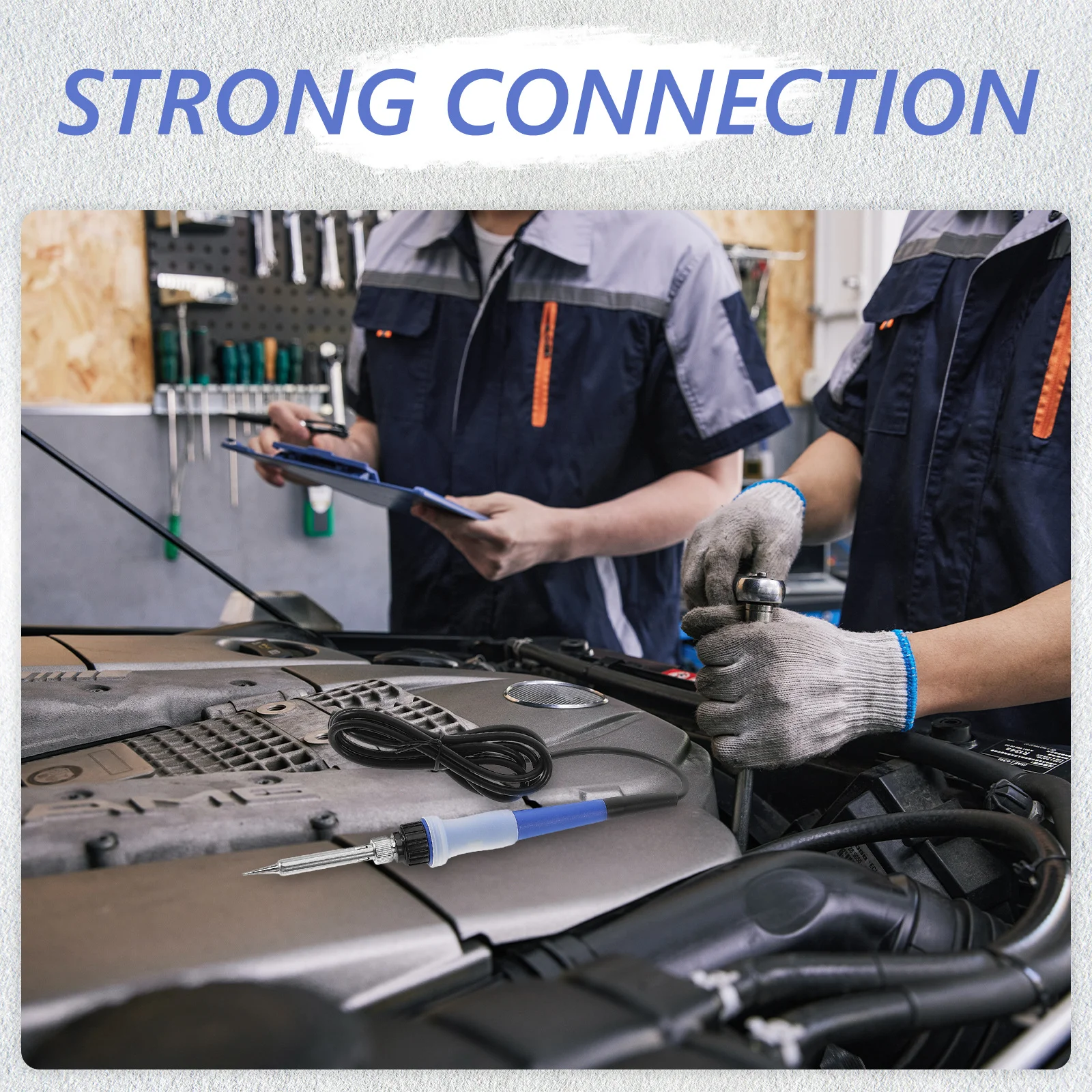 

Portable Car Soldering Iron Dc 12V-24V Low Voltage Heavy Duty Electric Soldering Iron Outdoor Truck Repair Bumper