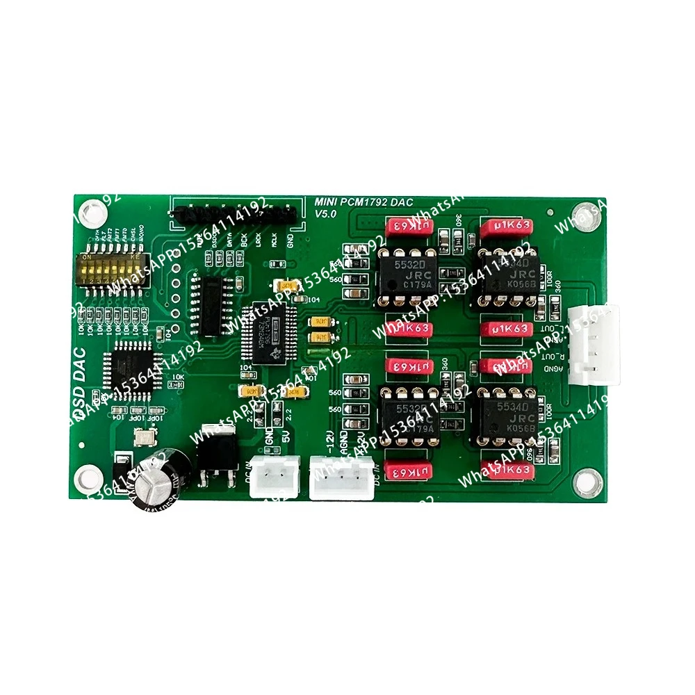 Dual Parallel Mode PCM1796 DSD Decoder Board DSD512 PCM384khz More than ES9038 AK4497 DAC