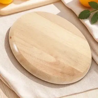 

Solid Wood Round Replacement Bar Chair Surface Accessories Sturdy for Restaurant Wedding Hotel Office Use Round Stool