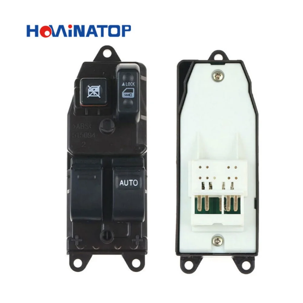 HOWINATOP 84820‑10090 8Pin RHD Power Window Double Switch Single AUTO For Toyota Hiace 2005‑2018 OEM Replacement