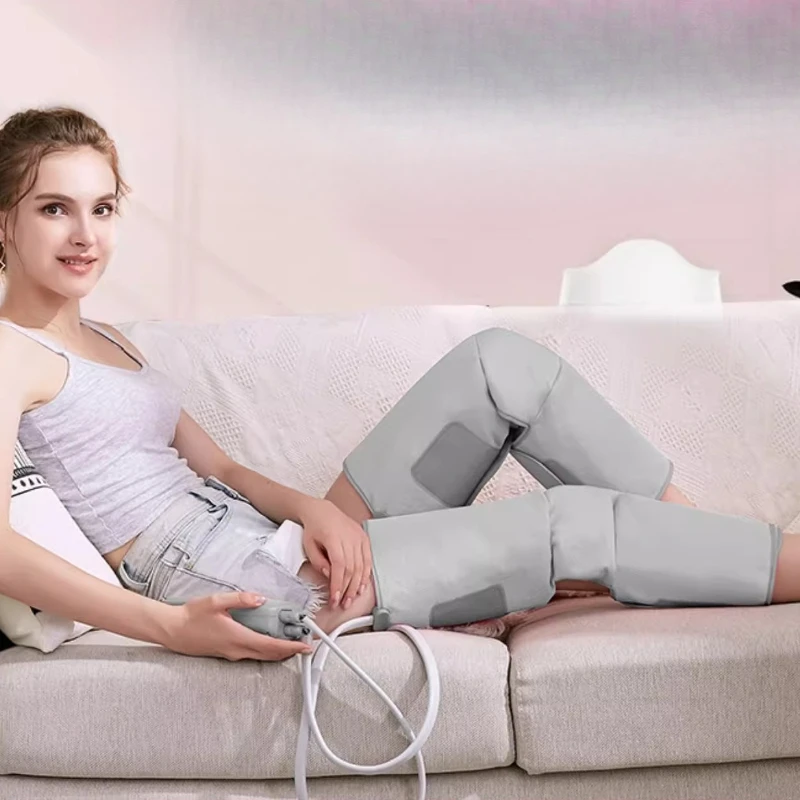 

Air Compression Leg Massager for Calf Thigh - Automatic Kneading Muscle Relief, Anti-Thrombosis Circulation Booster