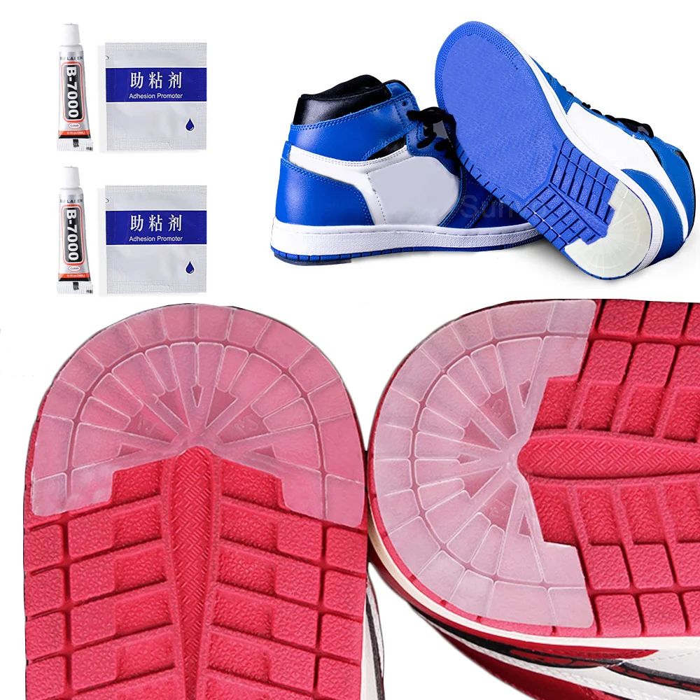 

Sole Protector for Men Women Sneakers Outsole Rubber Soles for Shoes Repair Sole Sticker Non-Slip Wear-resistant Shoe Care Kit