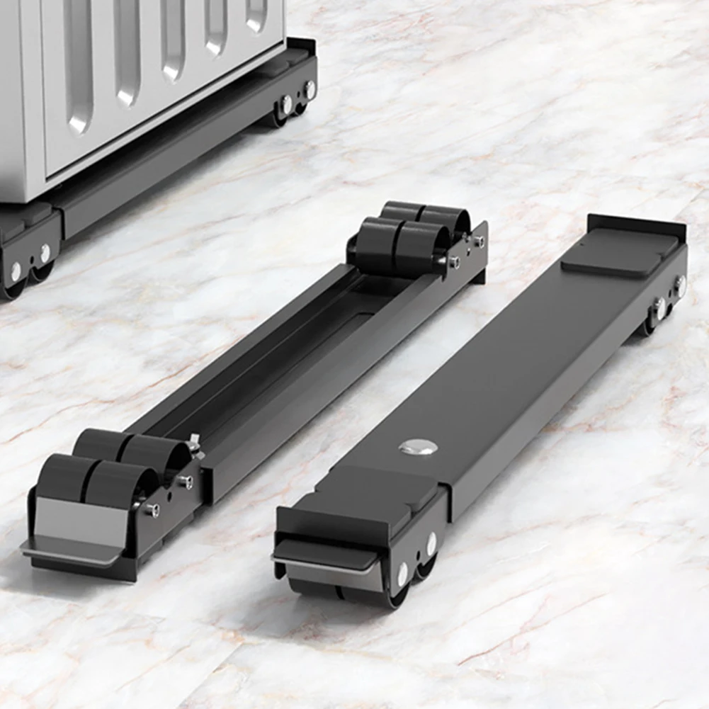

2pcs Furniture Dolly Mobile Roller Adjustable Extendable Appliance Roller Multifunctional Anti-slip Home Furniture Moving Roller