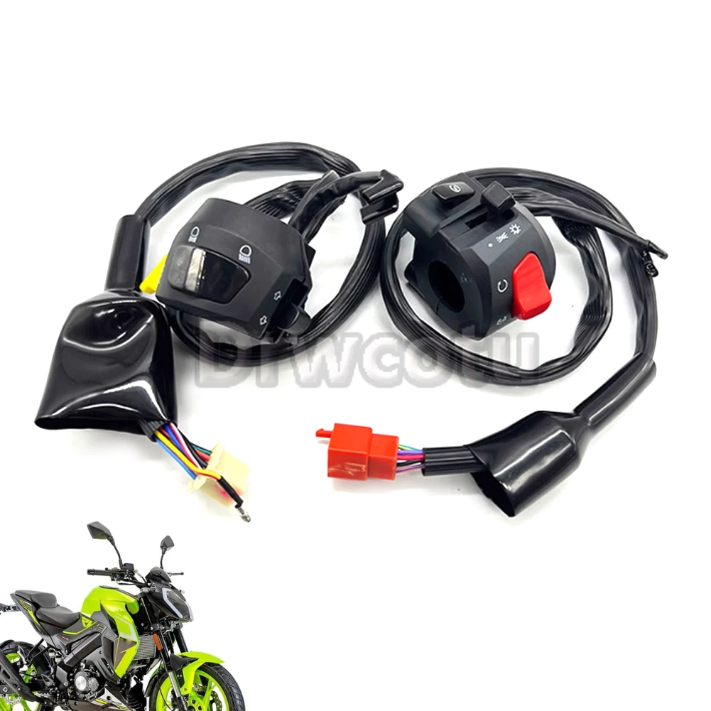

Motorcycle Left Right Handle Switch Left Horn Combination Right Start Switch Assy For Keeway RKF 125 For Benelli 180S 165S 150S