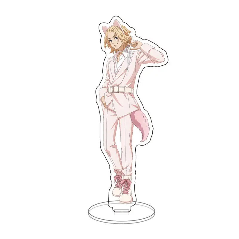Anime Tokyo Revengers Namjatown Ver Haruchiyo Sanzu Acrylic Stand Q Ken Ryuguji Statue Kazutora Hanemiya Desk Ornaments Ran Toys