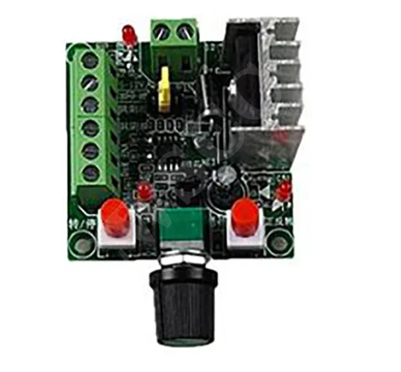 Stepping motor drive simple controller, speed regulation forward and reverse control, pulse generation PWM generation controller