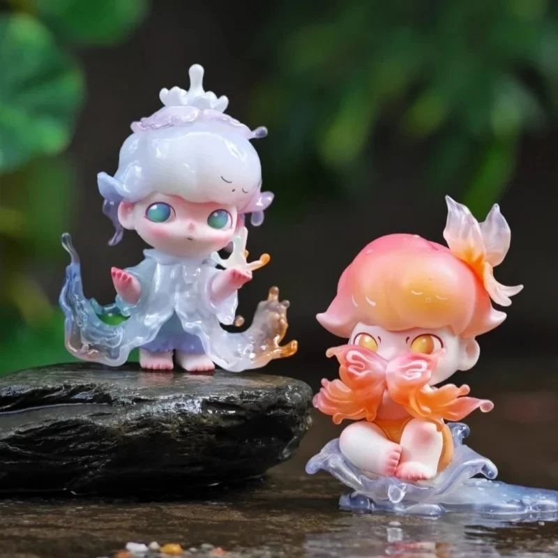 الرسمية حقيقية POPMART Dimoo الشكل الطبيعي سلسلة الشكل صندوق أعمى لعبة الموضة زخرفة العصرية صندوق غامض هدايا عيد الميلاد