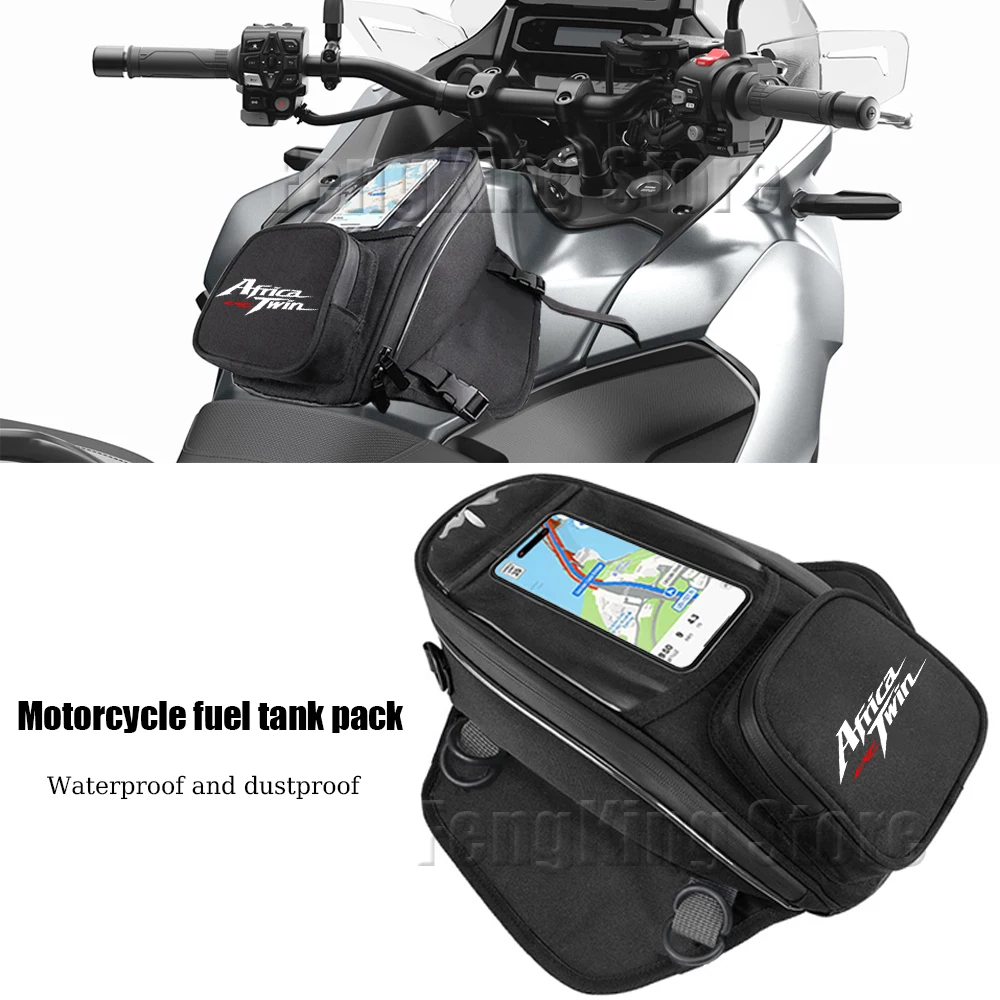 Motorcycle Fuel Tank Navigation Bag Waterproof Large Capacity For HONDA Africa Twin crf1100L