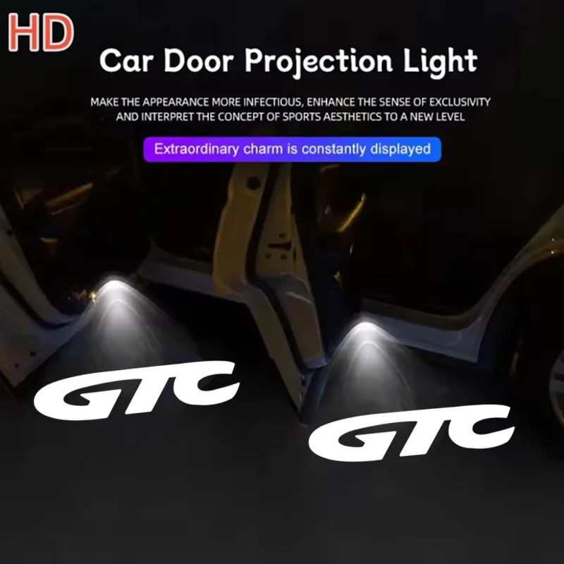 

2pcs Car Door Welcome Lights Projector Logo Wireless For Opel Astra H G J Zafira Corsa Vectra C D Antara Combo Insignia Mokka