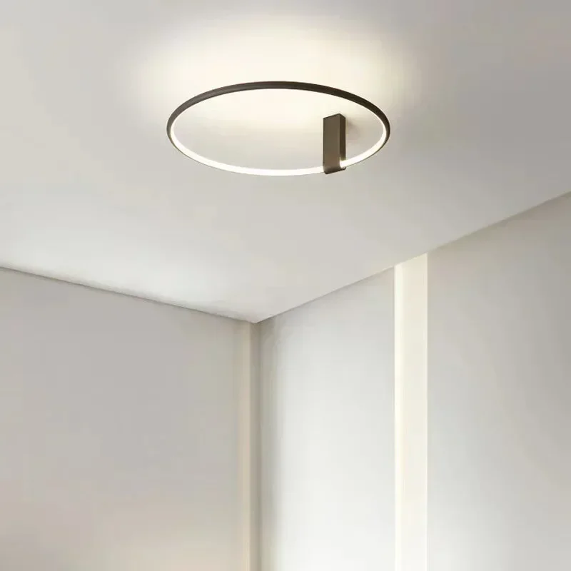 Imagem -04 - Luz de Teto Led Rotativa para Decoração Doméstica Lustre Moderno Luminária Quarto Sala de Jantar Estudo