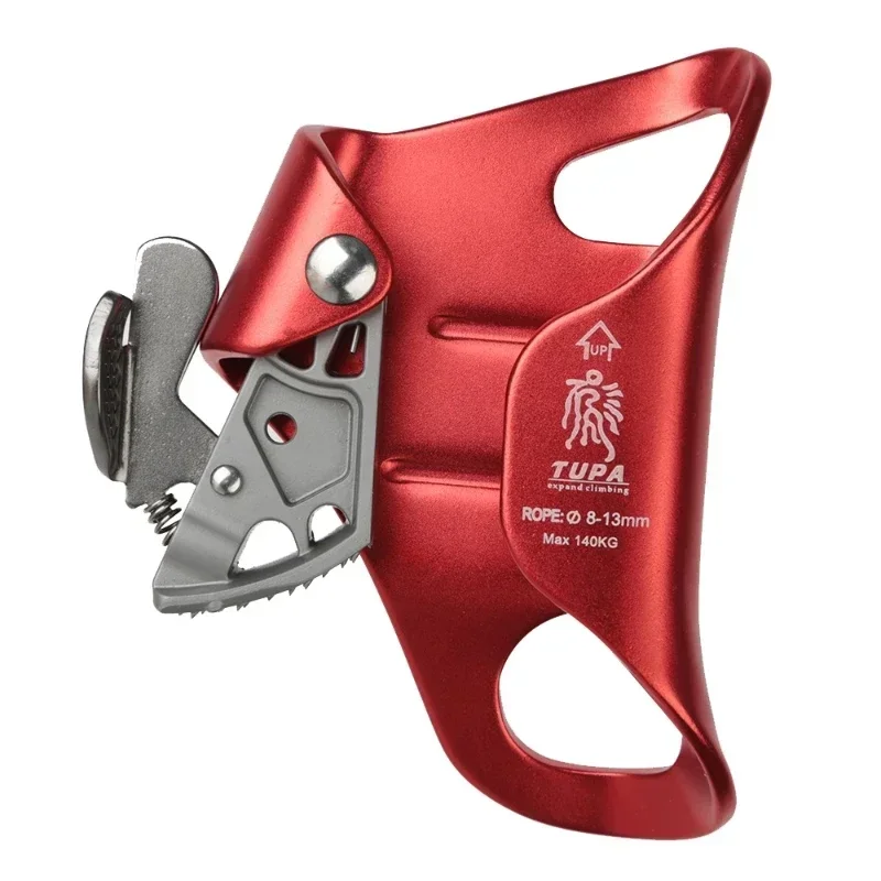 سبيكة الصدر الصاعد شجرة تسلق الصخور Arborist رابيلينج والعتاد معدات حبل المشبك ل 8 ~ 13 مللي متر حبل لتسلق أدوات الحبل