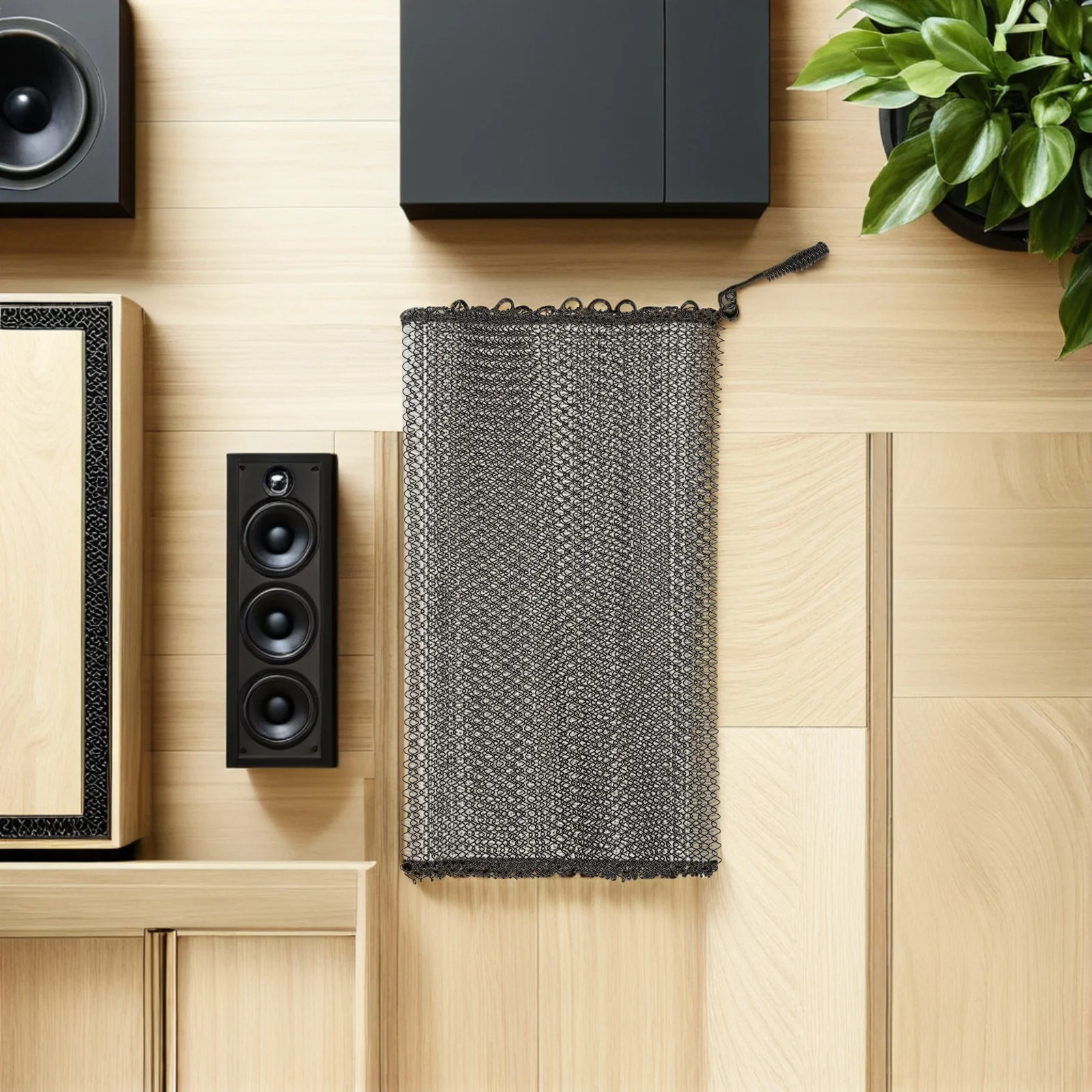 2 pezzi camino rete schermo tenda pannelli metallici decorativi braciere interno accessorio ricambio focolare 24x20