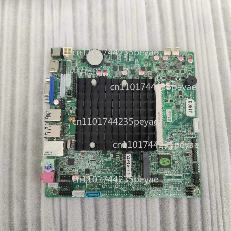 New ELSKY M218F J1800 Mini IPC Cash Register Motherboard 17X17 ITX Silent DC Power LVDS