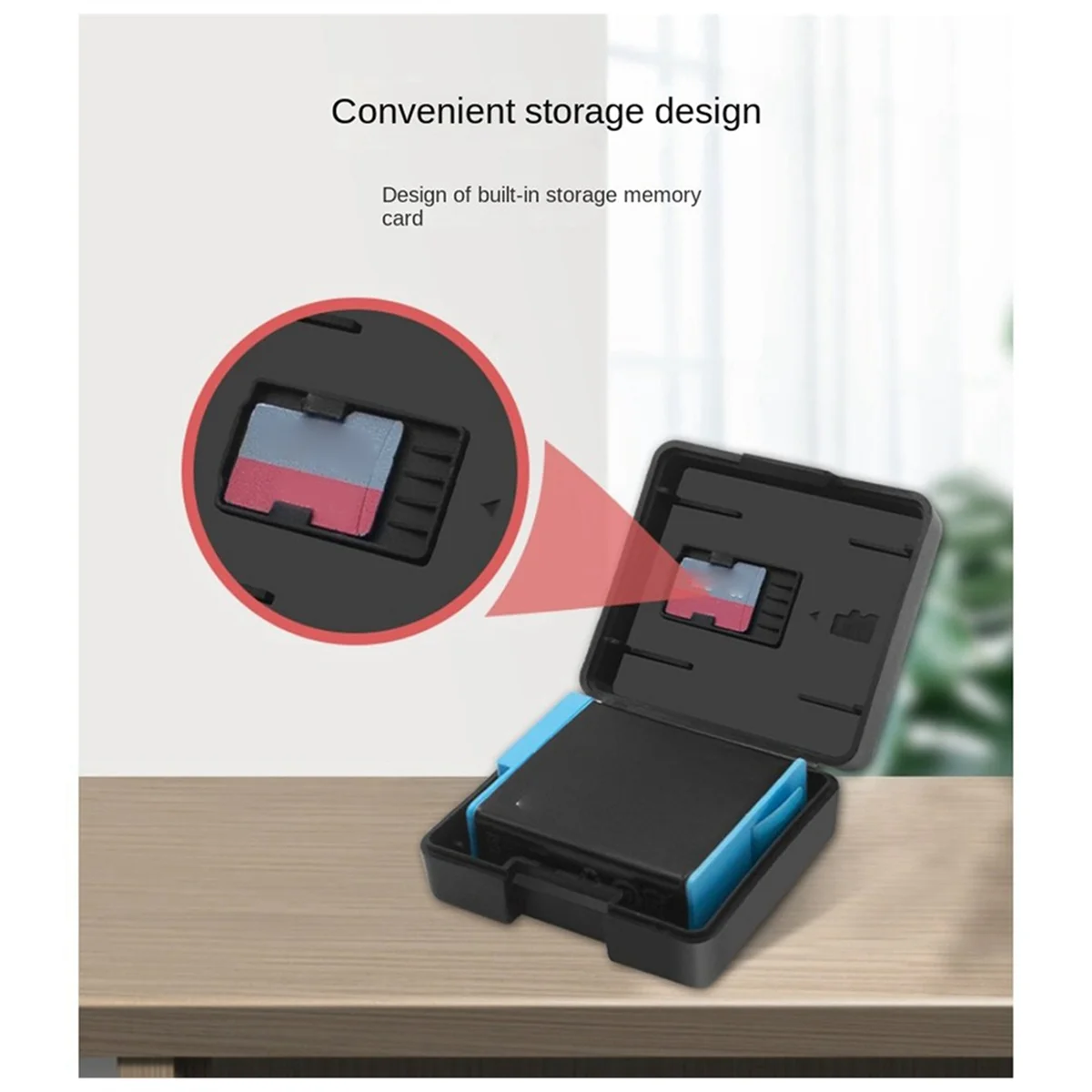 Najlepsze etui ochronne na baterię z uchwytem na kartę TF do GoPro Hero 11 10 9 8 7 6 5