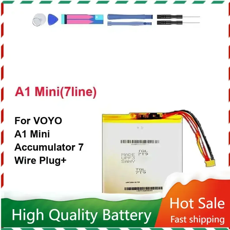 Новый литий-полимерный сменный аккумулятор 3,8 В, 5500 мАч для мини-планшетного ПК VOYO WINPAD A1, аккумулятор, 7 проводов, аккумуляторы + инструменты Новый литий-полимерный сменный аккумулятор 3,8 В, 5500 мАч для мини-планшетного ПК VOYO WINPAD A1, аккумулятор, 7 проводов, аккумуляторы + инструменты