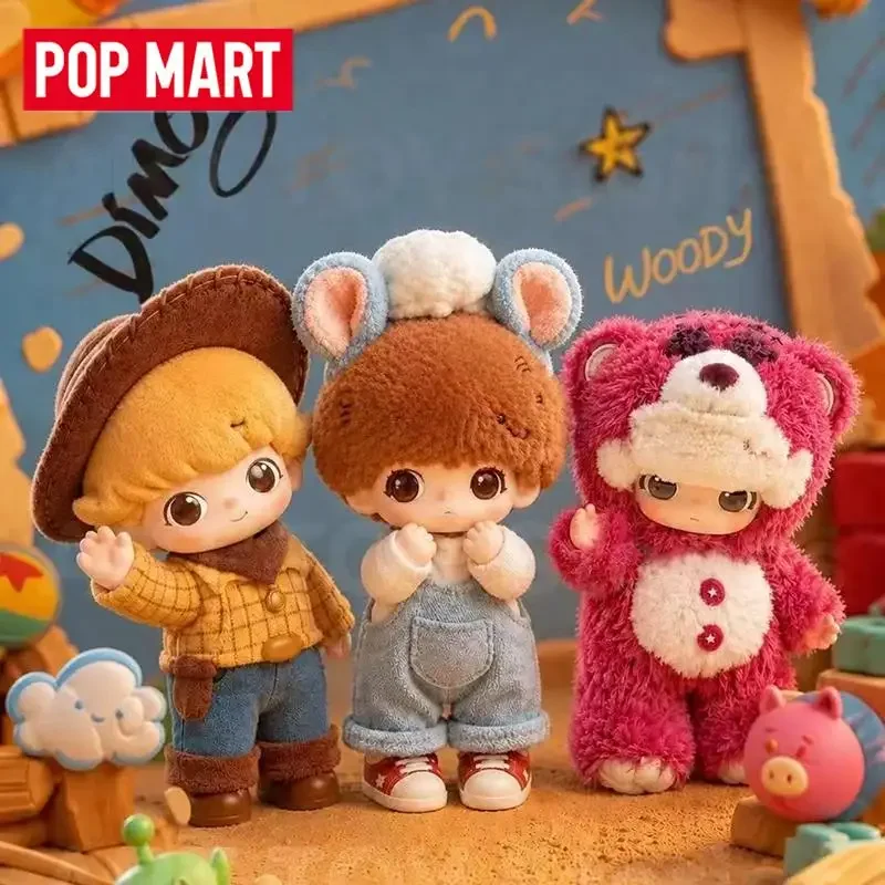 POP MART DIMOO WORLD PIXAR Series Vinyl Plush Pendant Blind Box Guess Bag Mystery Box Toys Doll Ornaments Gift Collection - view 3