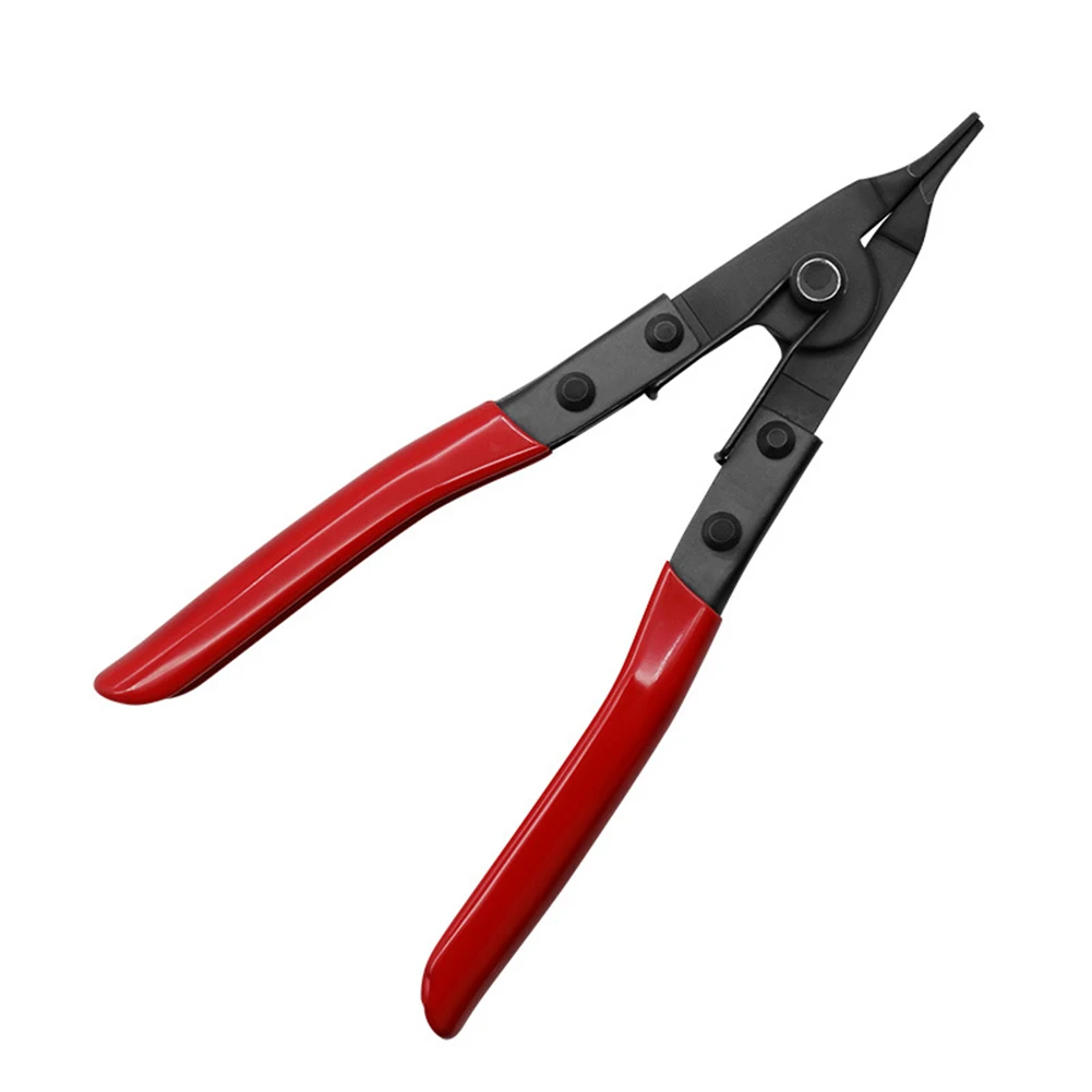 

Dynamic Flat Head Pliers for Circlip Work and Transmission Maintenance Lightweight with Comfortable Non Slip Rubber Handle
