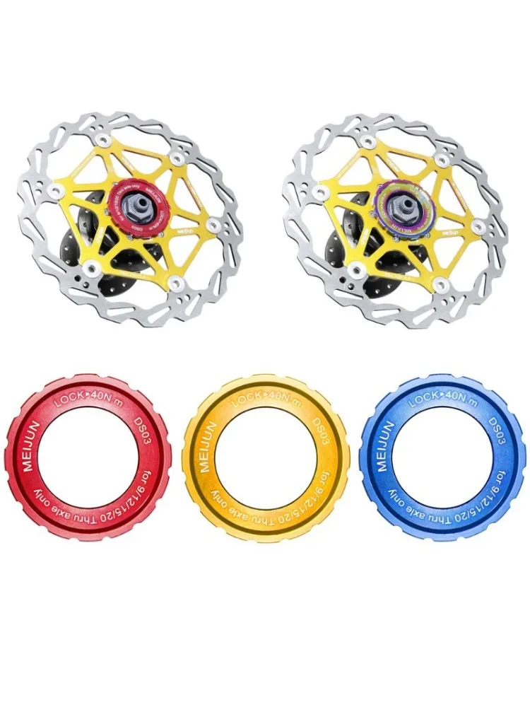 AliExpress NONE MTB Road Bike Center Lock Cover Ring Disc Brake Rotor Ultralight Aluminum Alloy Bicycle Centerlock Cap Adapter Cycling Parts