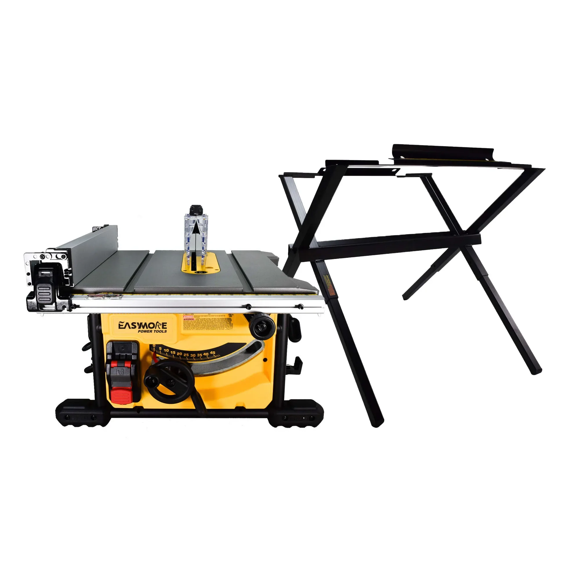 15Ah Woodworking Precision Saw Table Overload Protection System Wood Cutting Machine Sliding Table Saw With Stand