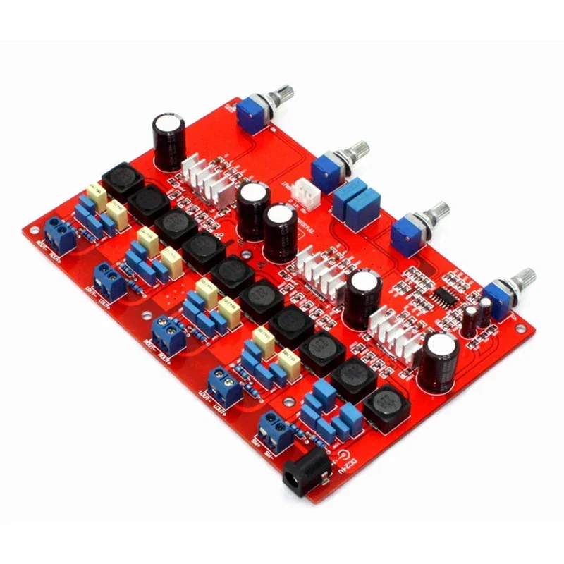 Cross border TPA3116 4.1 Digital Class D 4.1 Amplifier Board 5 Channel Power Amp DC18V to DC24V 100W+50*4 TPA 3116