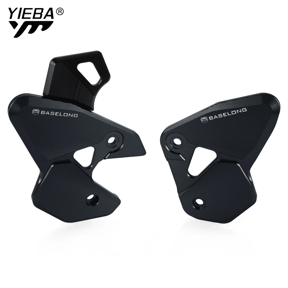 

450MT IBEX450 2024 2025 2026 Мотоциклетная передняя и задняя подставка для ног, подставка для пятки, защитные пластины, комплект для CFMOTO CF450MT 450 MT