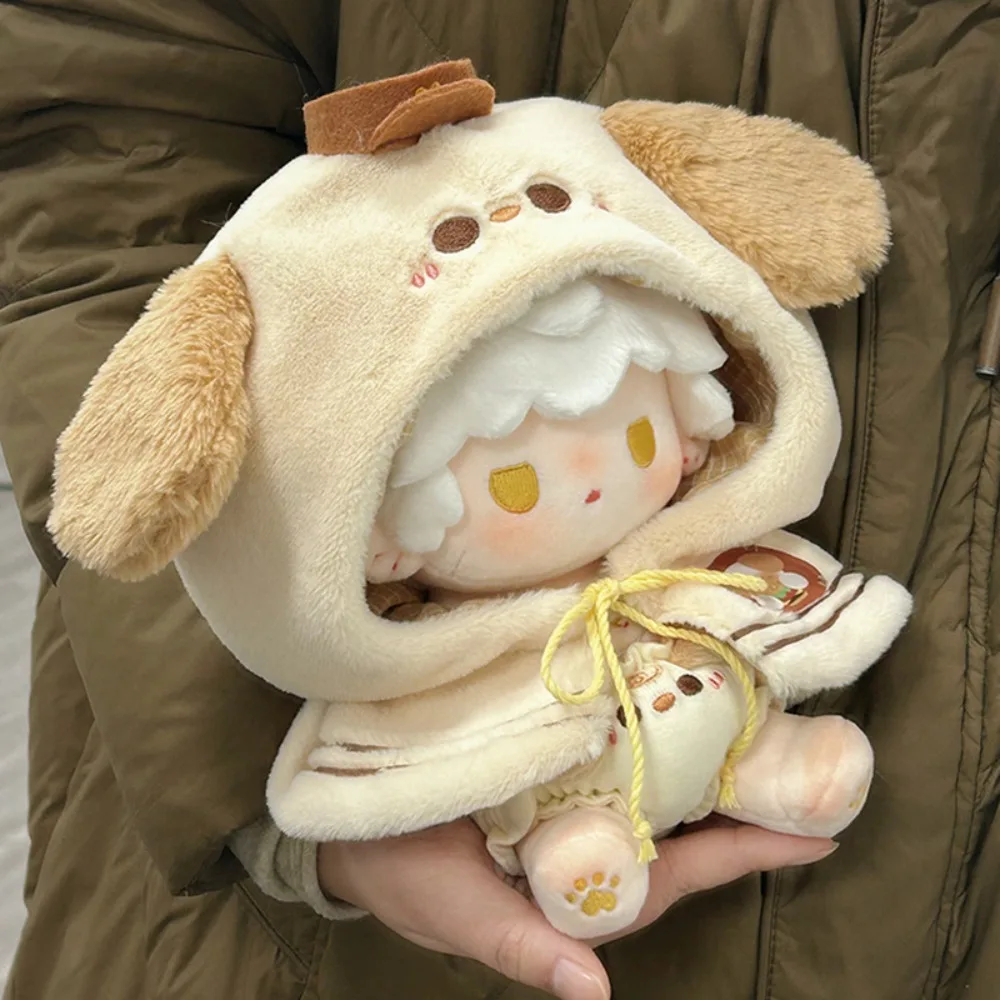 

Trendy DIY Cotton Doll Clothes Mini Cartoon Toys Accessories Cute Toy Gift Doll Overall Suit BJD Doll