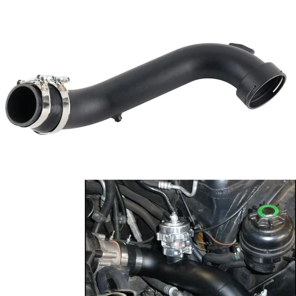 Racing Car Black Aluminum Air Intake Turbo Charge Pipe for BMW N55 135i 335i xDrive 2011-2012