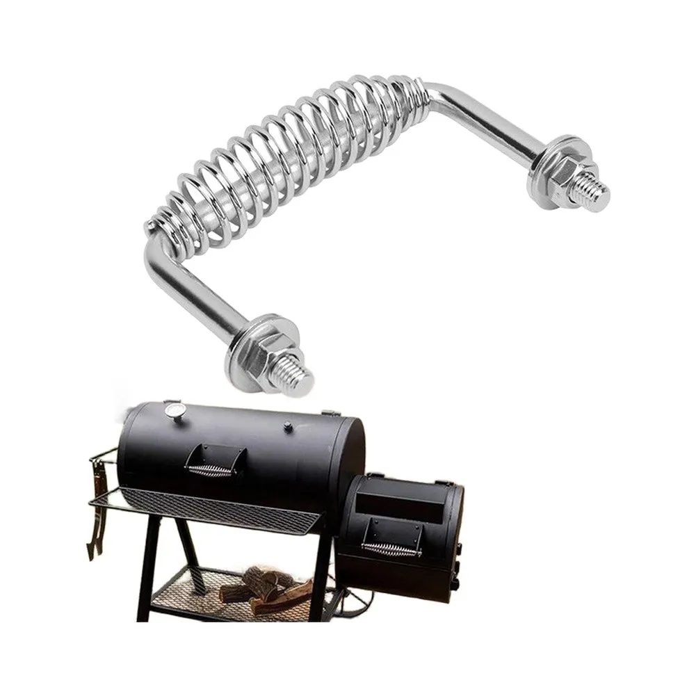 Stainless Steel For Grill Handle with Spring Mechanism Designed for Durability in High-Temperature For Grilling