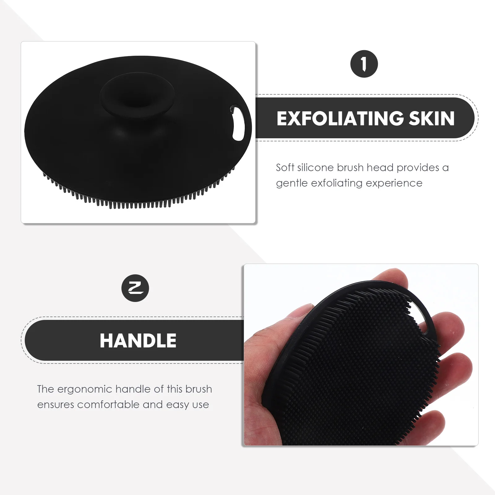 Silicone Face Wash Facial Scrubber Face Cleansing Brush Face Exfoliator Face Scrubber