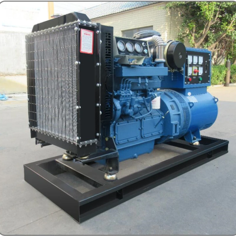 Diesel Generator Set Large Silent Three-phase Generator 380v High Power All-copper Motor Intelligent Digital Display