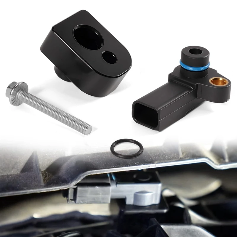 Super Sale MAP Sensor W/Spacer Kit for Ford F-250 F-350 Super Duty 6.7L Manifold Absolute Pressure Sensor BC3Z-9F479-A BC3Z-9F47