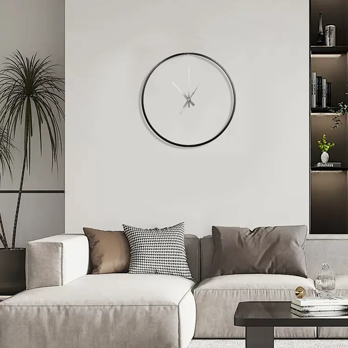 

1Pcs Silent Quartz Clock Movement - Wall Clock Core Component with Sweep Second Hand, Straight Bar Type
