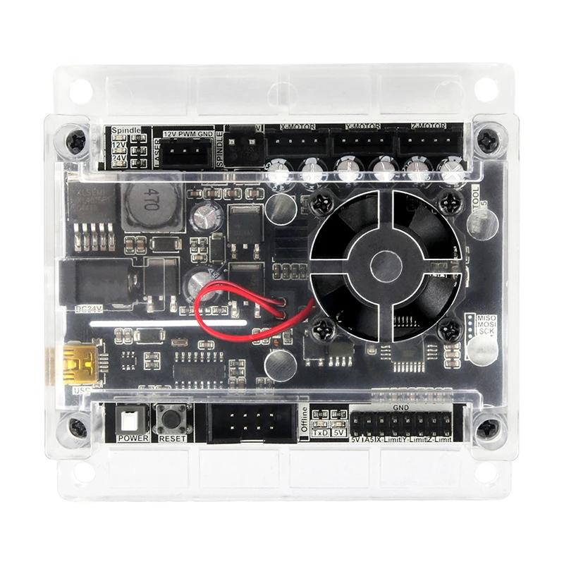 GRBL 3 축 제어 보드 오프라인 작동, USB DIY 소형 CNC 타각기 액세서리, 2 mm/s