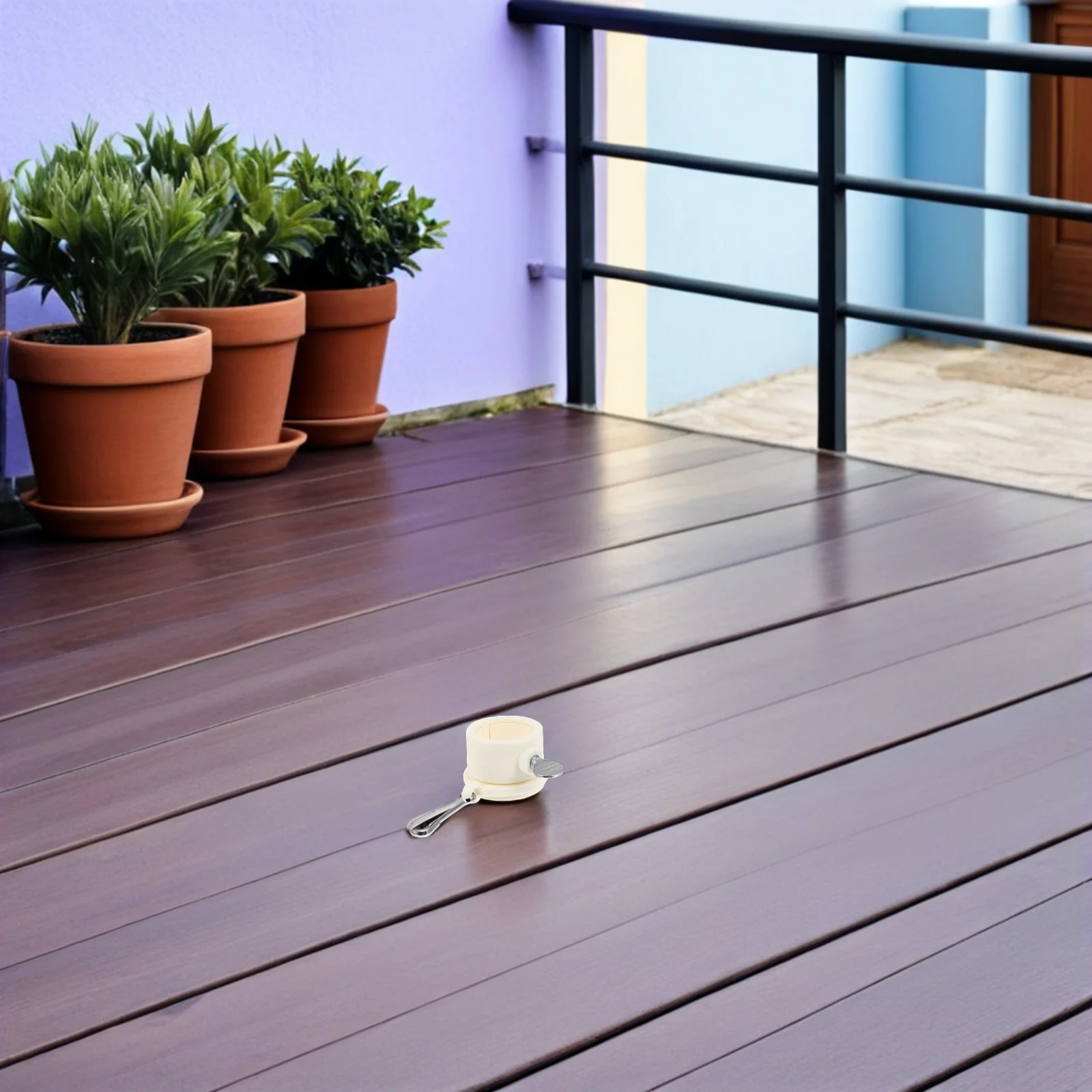 2 قطعة حلقات عمود العلم مقاطع معدنية دوارة مشابك قابلة للتعديل لتركيب سارية العلم 360 °   أجهزة الغزل في الهواء الطلق حديقة