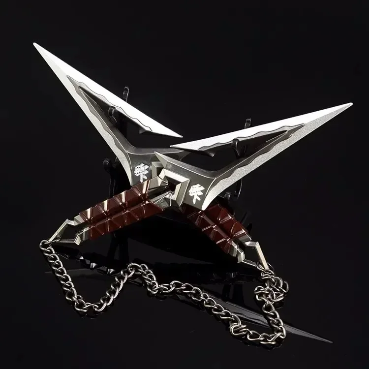 16cm Valorant Weapon Kuronami No Yaiba Goden Color Uncut Ninja Melee Weapo Metal Game Accessories Christmas Gifts Toys For Kids