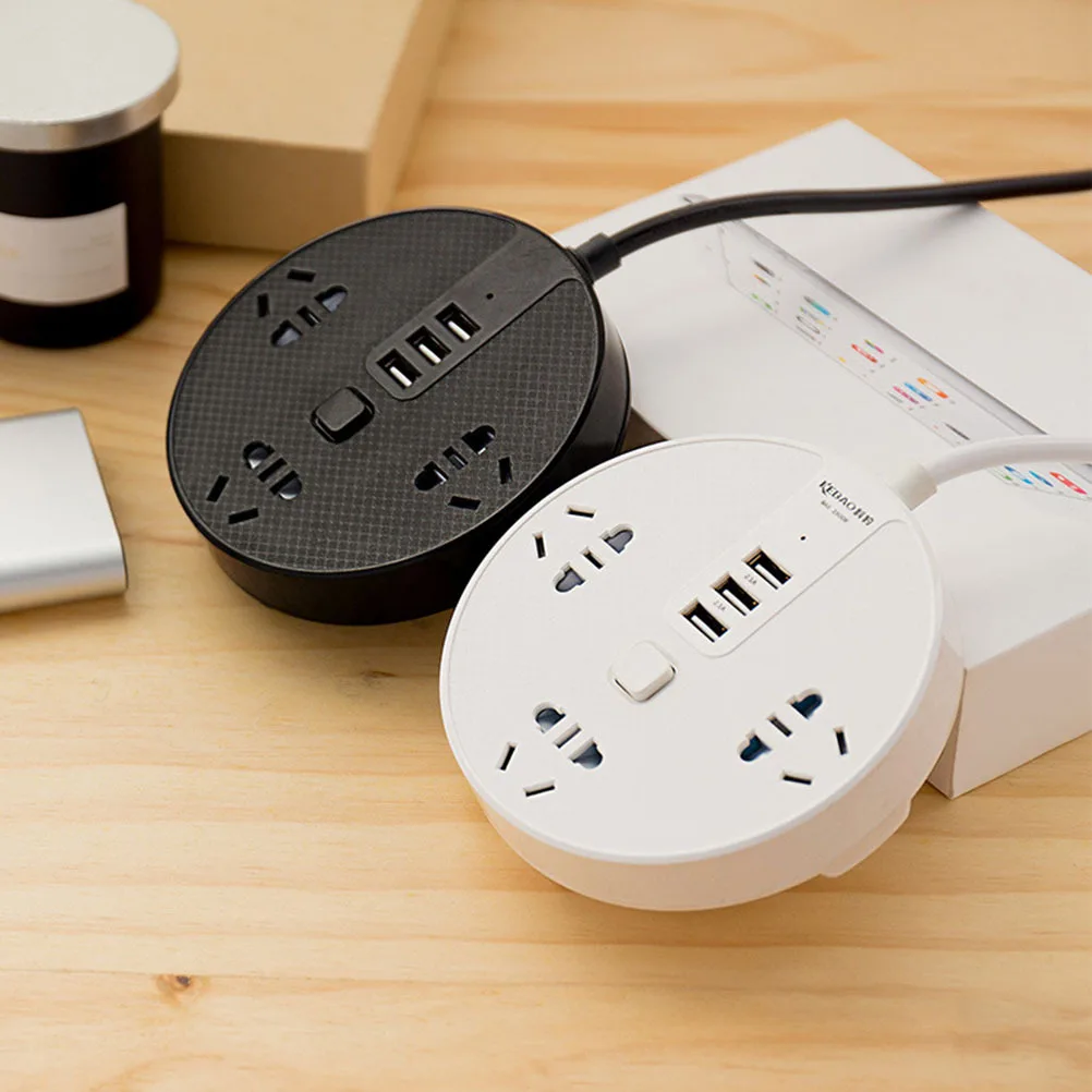 Multifunctional Socket Tower 3 Usb Ports 230V 2500W Space Saving Design For Home Office Travel Climbing Wall Sockets